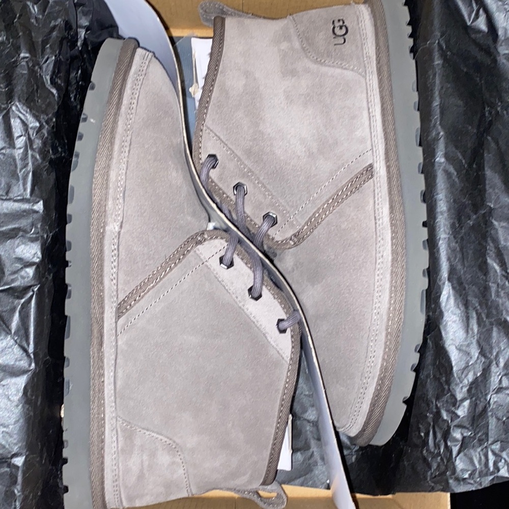 Grey Neumel Uggs Mens size 9